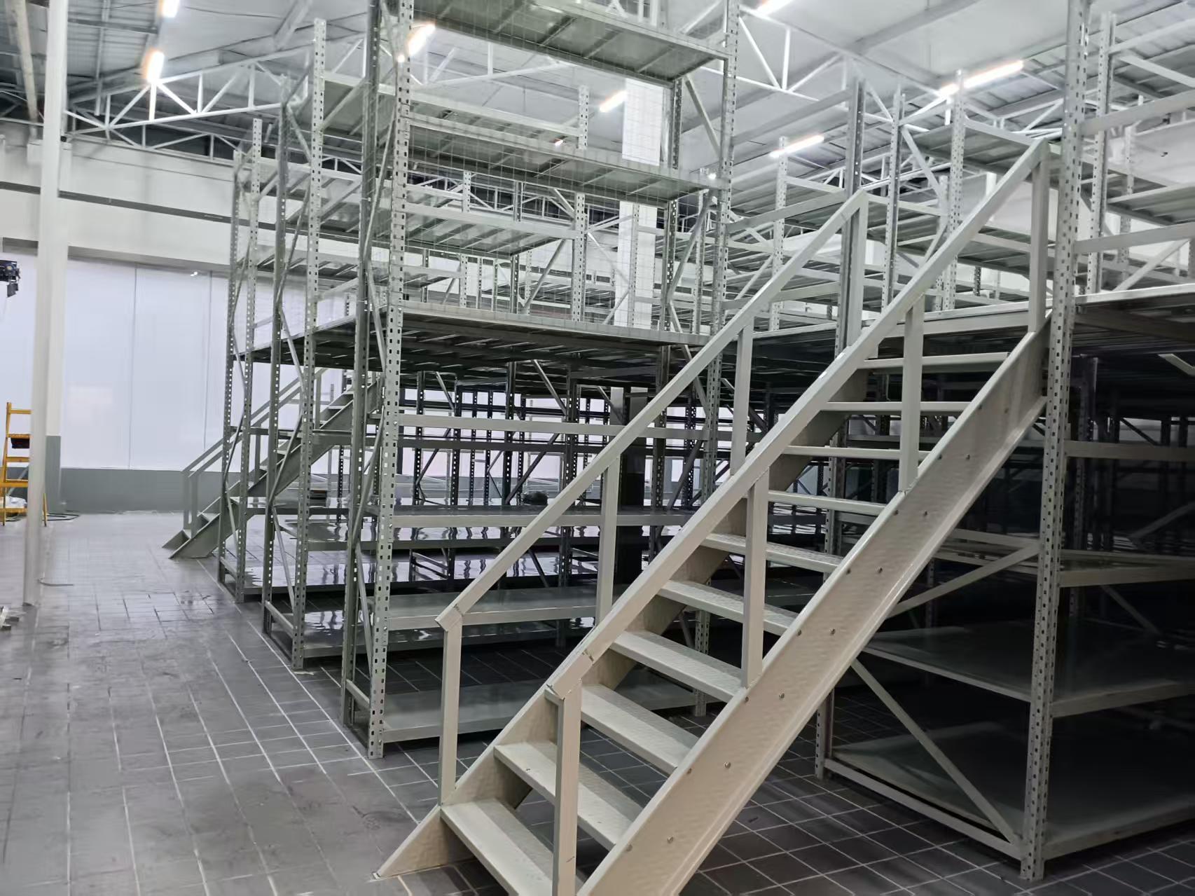 阁楼式货架：立体扩容省空间，精细化仓储赋能企业降本增效
